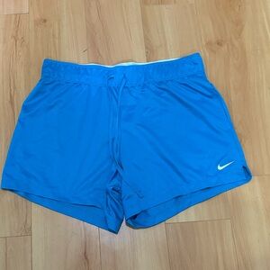 Nike Blue Athletic Shorts Lightweight Performance